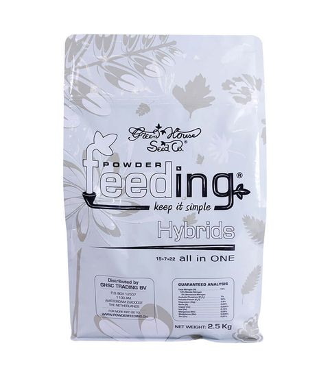 Удобрение минеральное для гибридных сортов Green House Powder Feeding Hybrids 2.5 кг