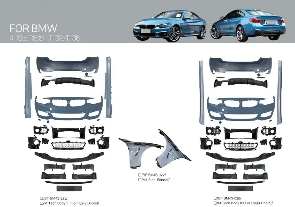 М-пакет для BMW 4 серии F32 | F36 БМВ