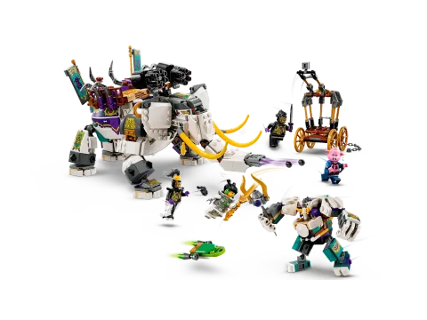 Конструктор LEGO Monkie Kid 80043 Воссоздание слона с жёлтым бивнем