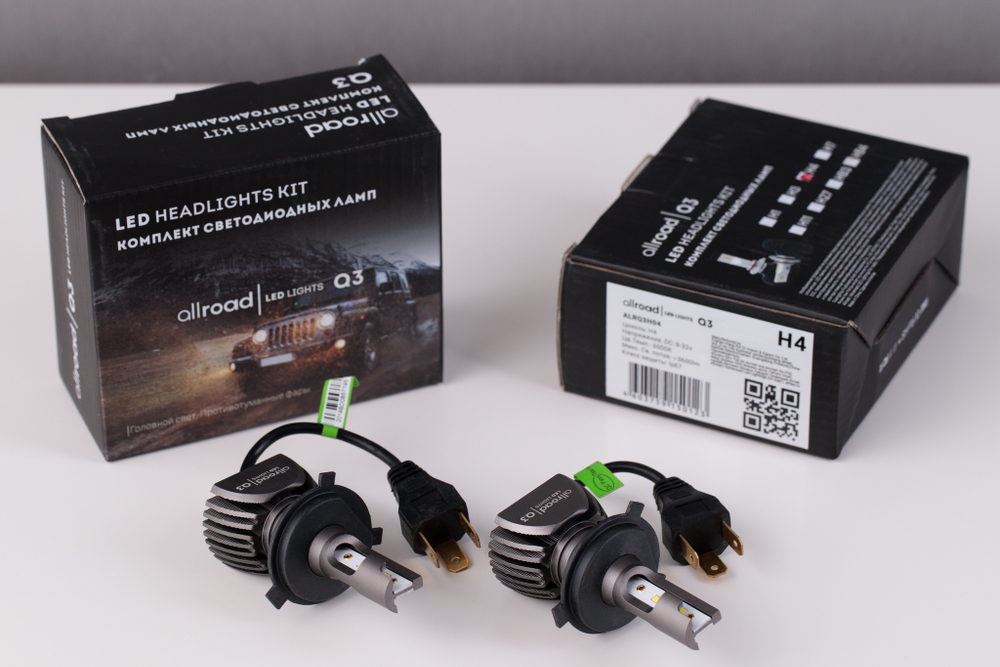 Allroad Q3 Led 20W 2400Lm 6000K 12-24V H1 H3 H4 H7 H11 H27 HB3 HB4