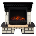 Каминокомплект Real Flame Stone 25/25,5 AO с очагом Saphir 25,5