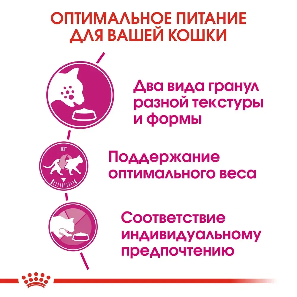Сухой корм для очень привередливых коше, 2кг Royal Canin Exigent 35/30