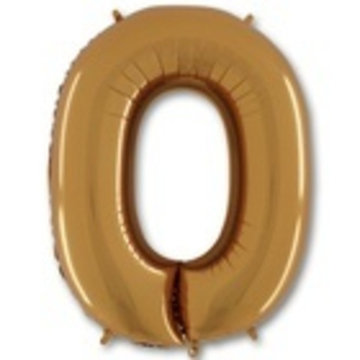 Г БУКВА О 40" Золото