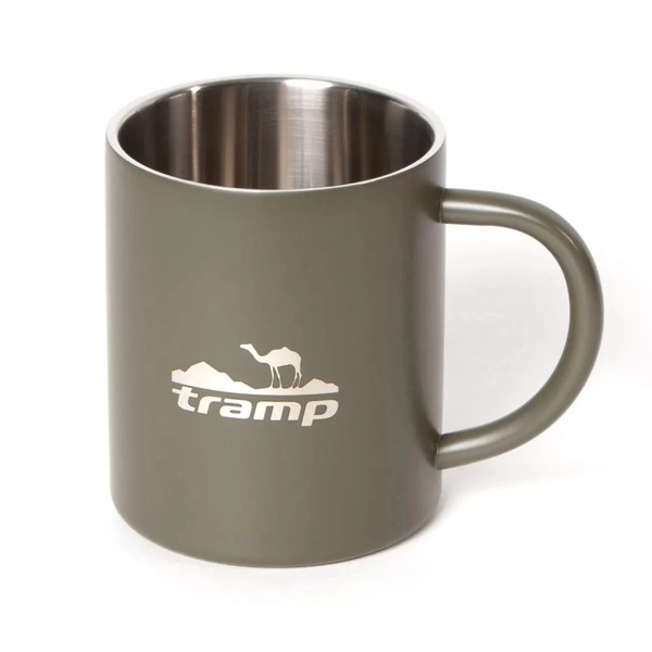 Кружка Tramp 400 мл  нержавейка TRC-010.12 Оливковый