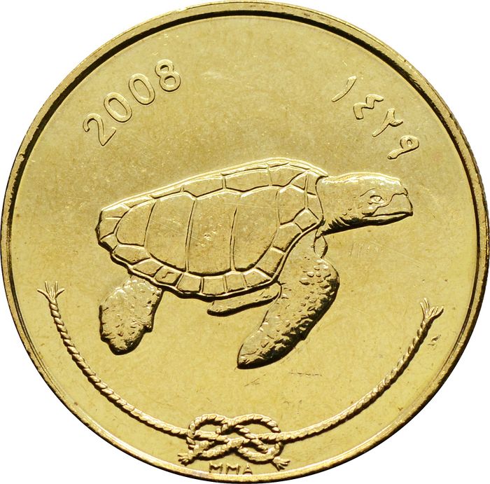 50 лари 2008 Мальдивы UNC