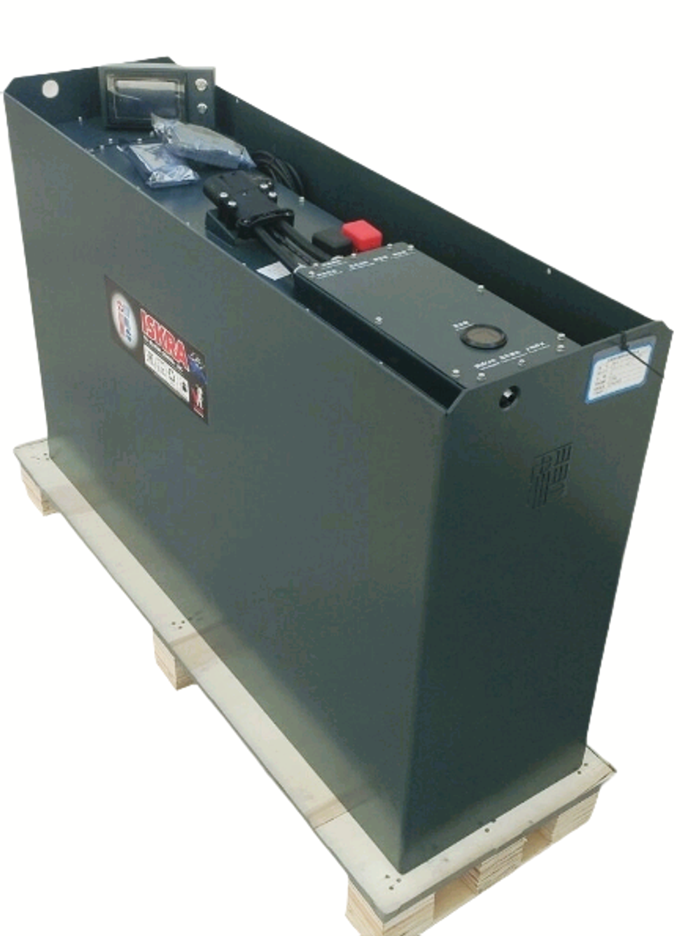 Тяговая батарея ELHIM ISKRA 16 LFP-460Ah 48V 1223х355х784 мм