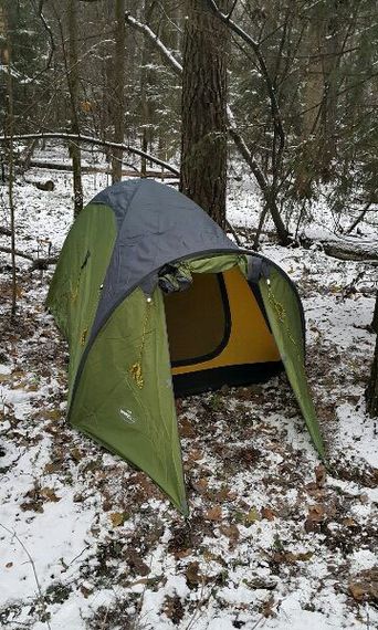 Палатка Canadian Camper EXPLORER 2 Al, цвет forest