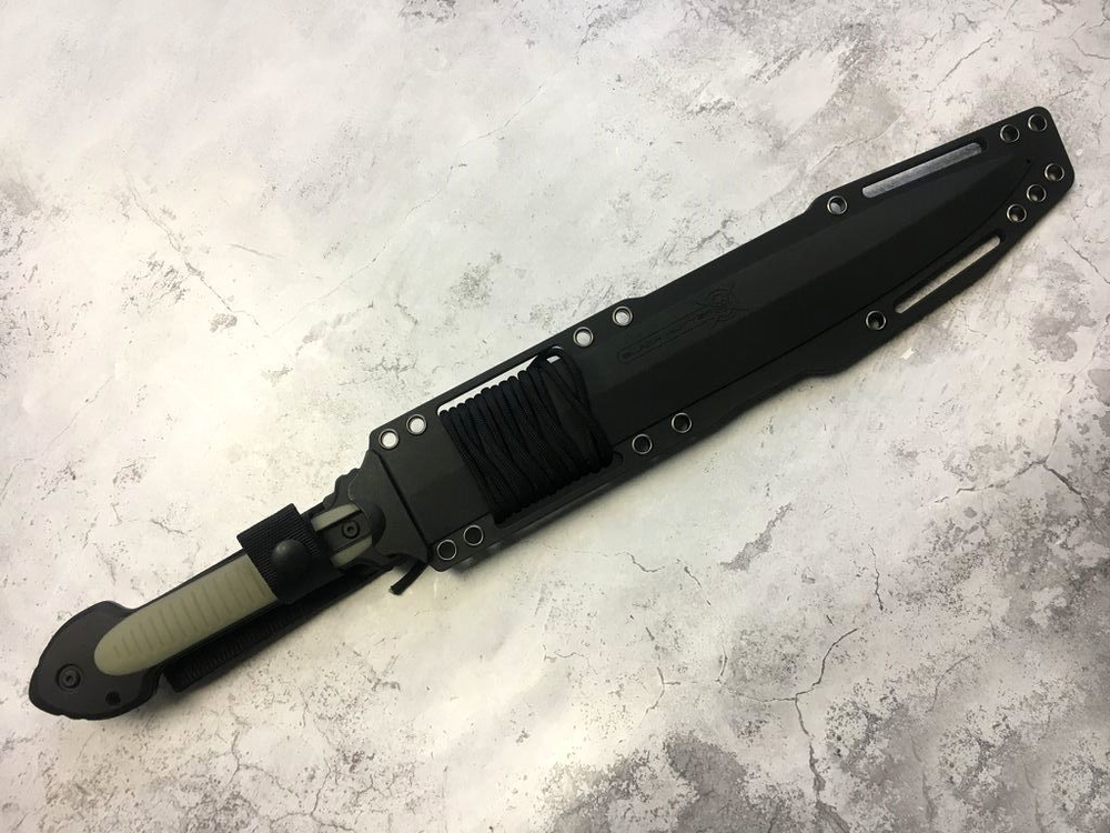 Нож кинжал цельномет. Fierce, Black PVD, Mr.Blade, сталь d2