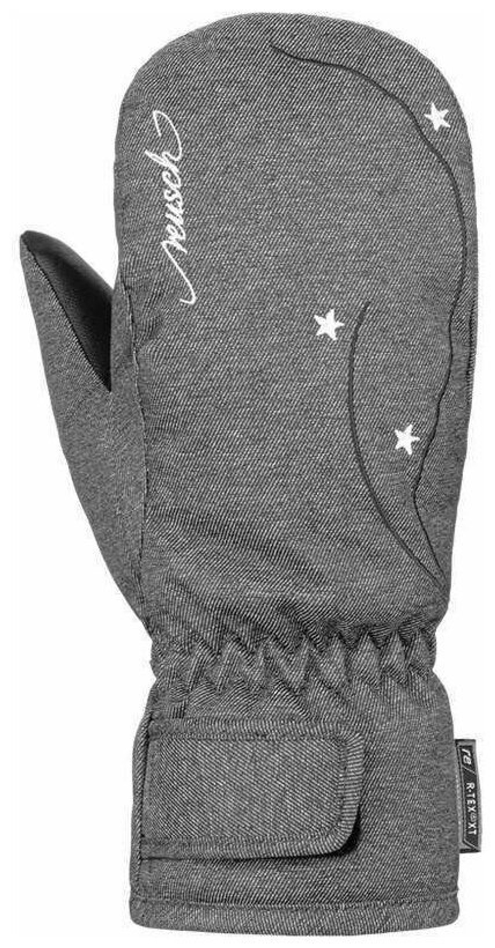 Варежки горнолыжные REUSCH Alice R-Tex Xt Junior Mitten Black Melange (inch (дюйм):6,5)