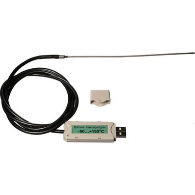 Цифровой USB-датчик температуры для химически агрессивных сред (-50...+150°С) L-Микро