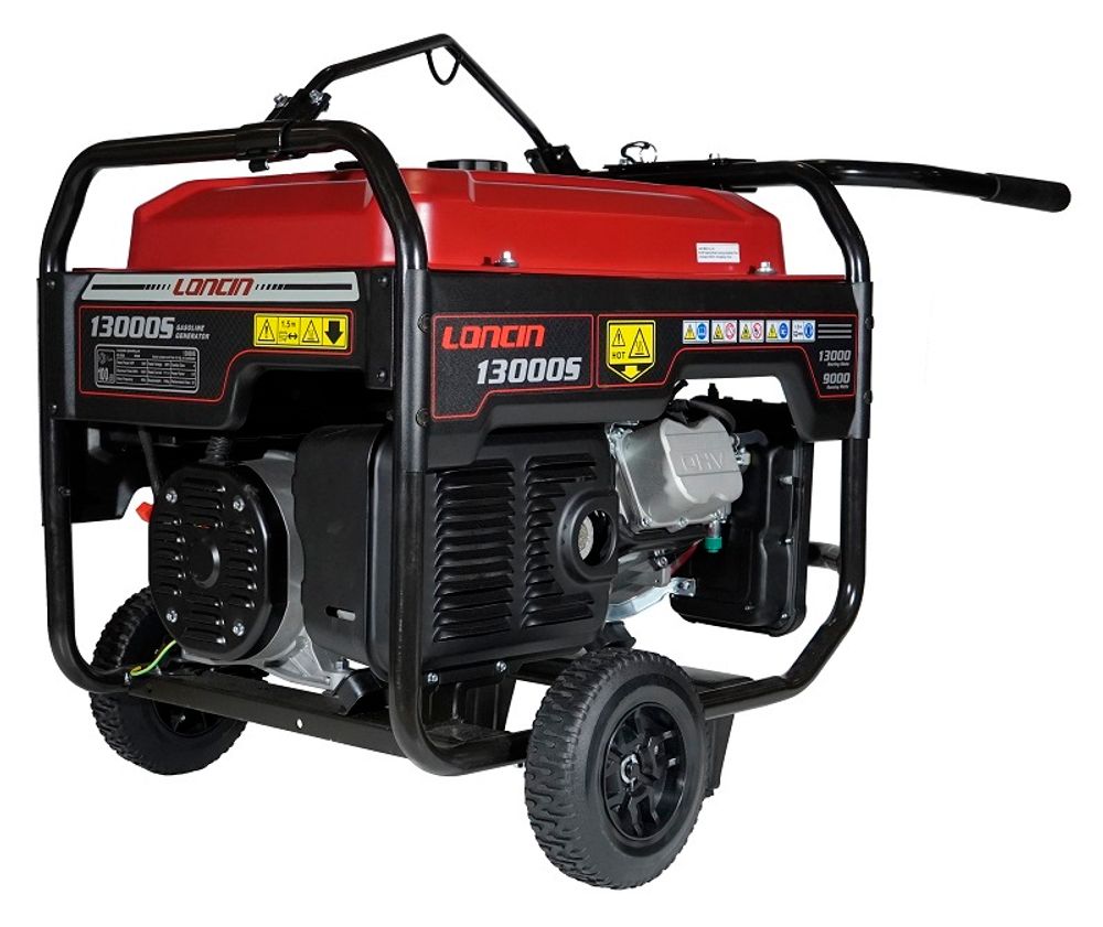 Генератор бензиновый Loncin LC13000S - [9 кВт / 380V] трехфазный