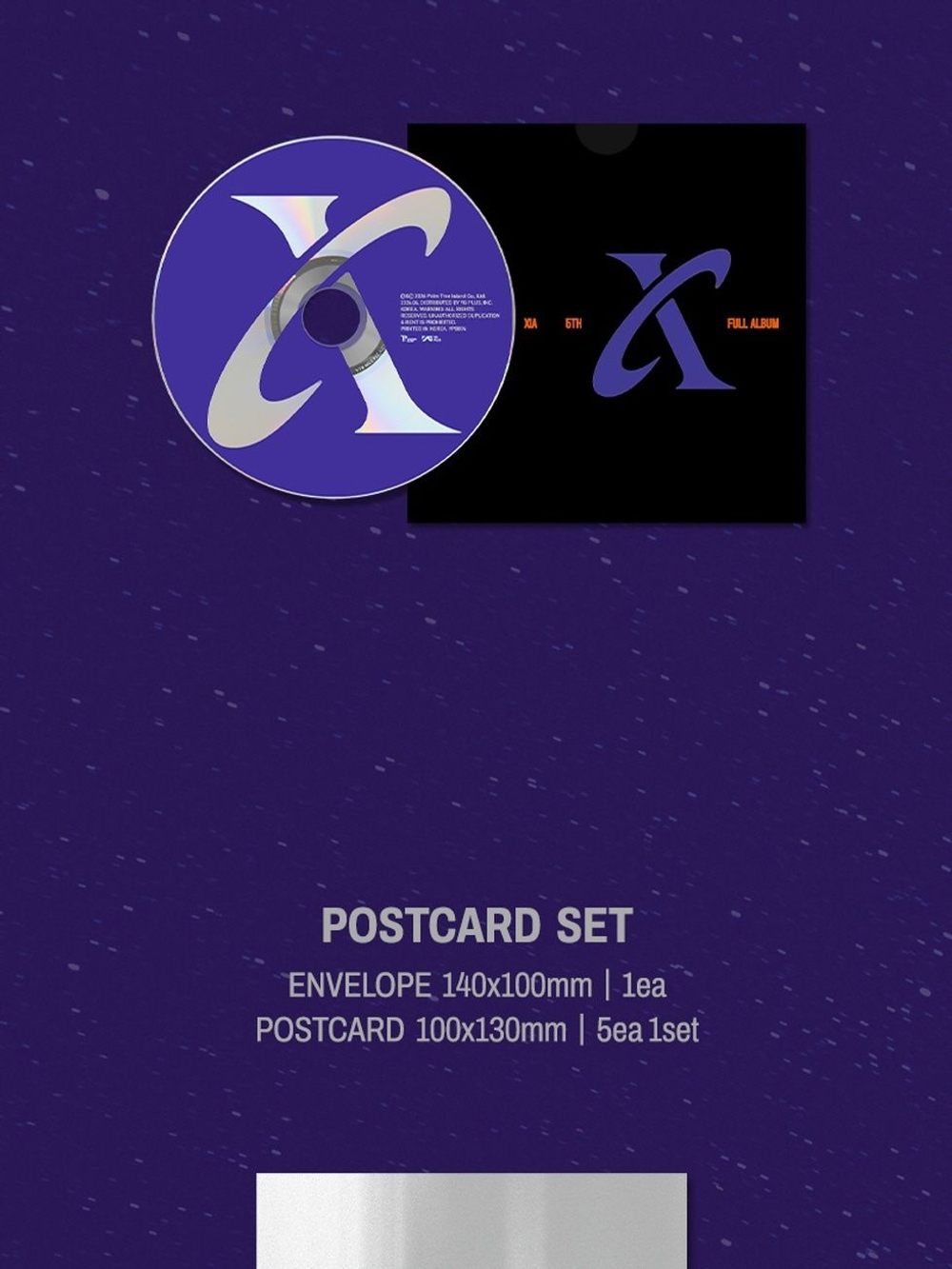 (ПРЕДЗАКАЗ) Альбом XIA (KIM JUN SU) - GRAVITY 5th Full Album SOLAR (LIMITED) Version