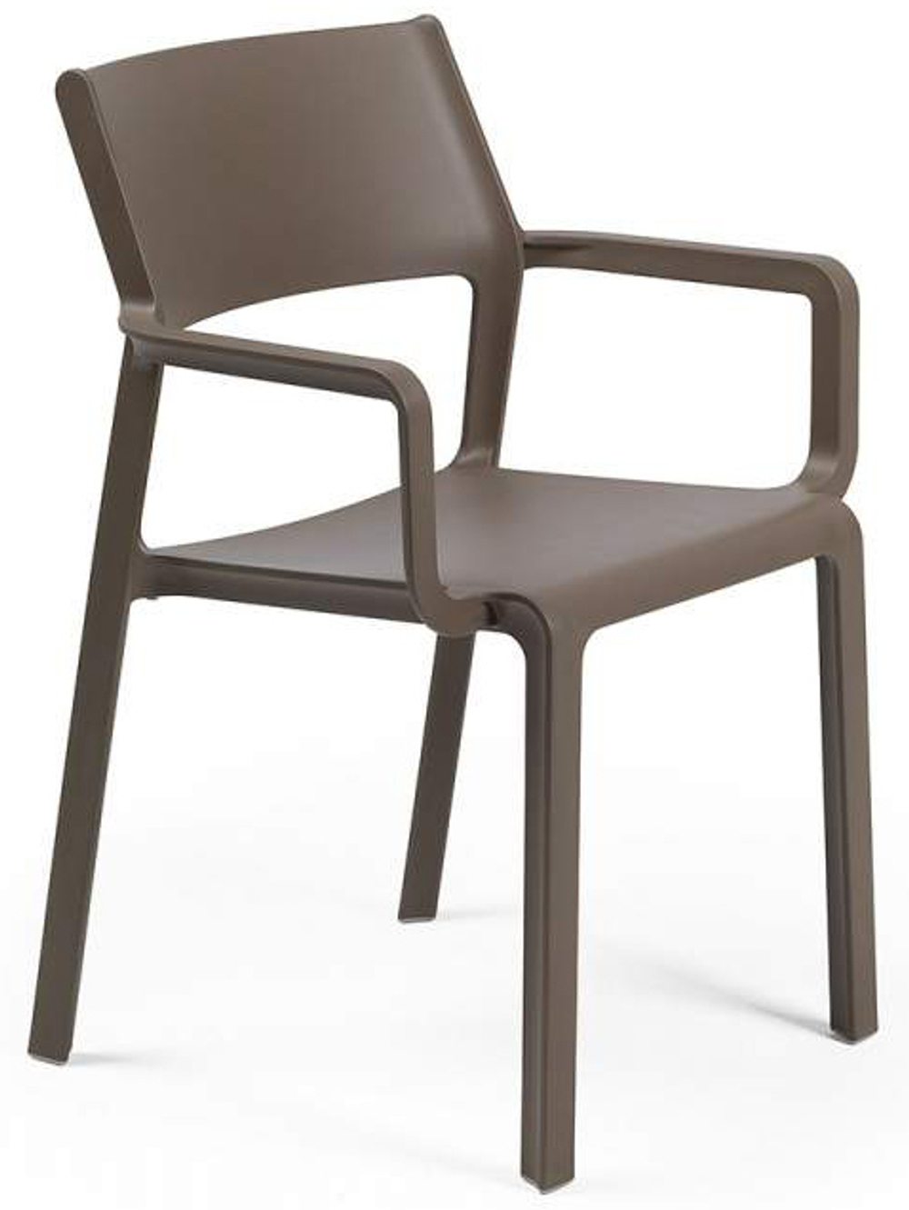 Кресло пластиковое Nardi Trill Armchair, табак