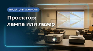 Ламповый или лазерный проектор: что выбрать для бизнеса и образования
