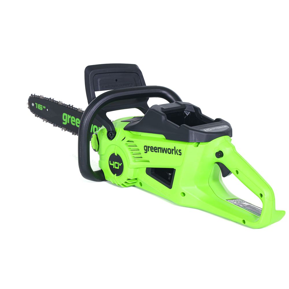 Цепная пила аккумуляторная Greenworks GD40CS20X Арт. 2008807, 40V, 40 см, 2000 Вт, бесщеточная, без АКБ И ЗУ