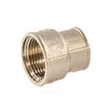 Муфта латунь никель переходная Ду 50х40 (2"х1 1/2") ВР/ВР VALFEX VF.240.N.200.112