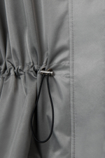 «Air jacket» Ветровка с драпировкой на молнии.