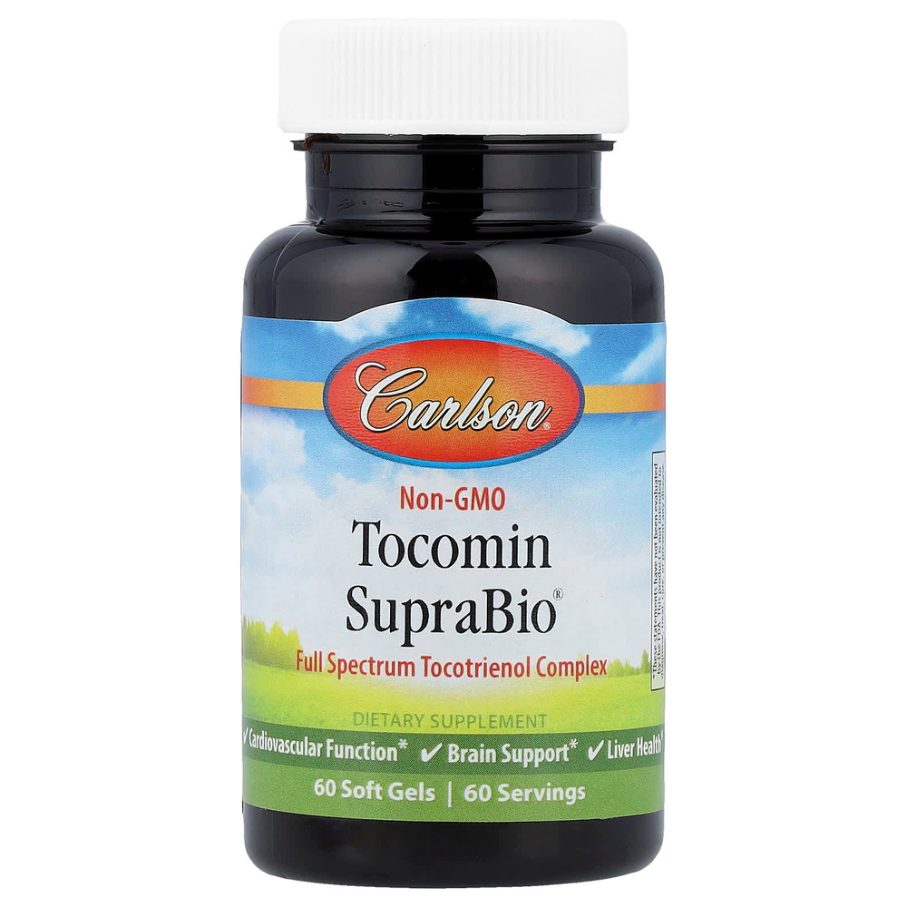 Carlson, Tocomin SupraBio®, 60 капсул