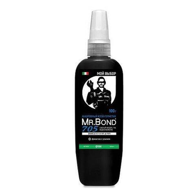 Герметик aнaэpoбный Mr.Bond 705 (средняя фиксация, флакон 100 г)
