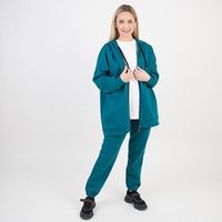 Джоггеры женские "Изумруд" утепленные