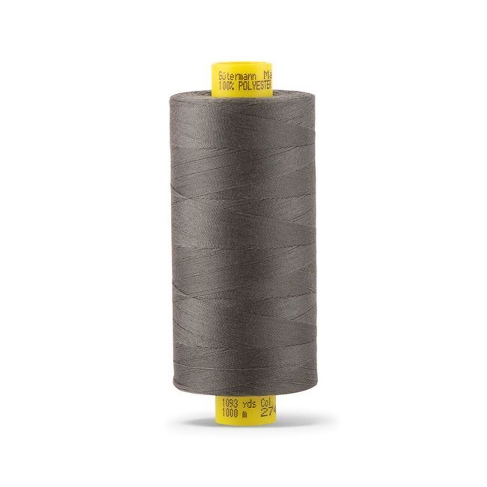 Нитка Gutermann Mara 120 (1000 метров), 1 кат., универсальная | 274 св.болотно-торфяной