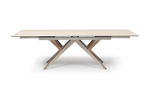 Стол DT2448 (180-260) MILAN TRAVERTINE