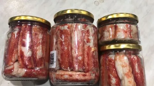 Краб стекло (камчатка )   (500 гр.)