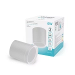 Св-к Gauss LED HD022 Overhead накладной цил. с рассеивателем 6W 420lm белый 4100K 68*75mm