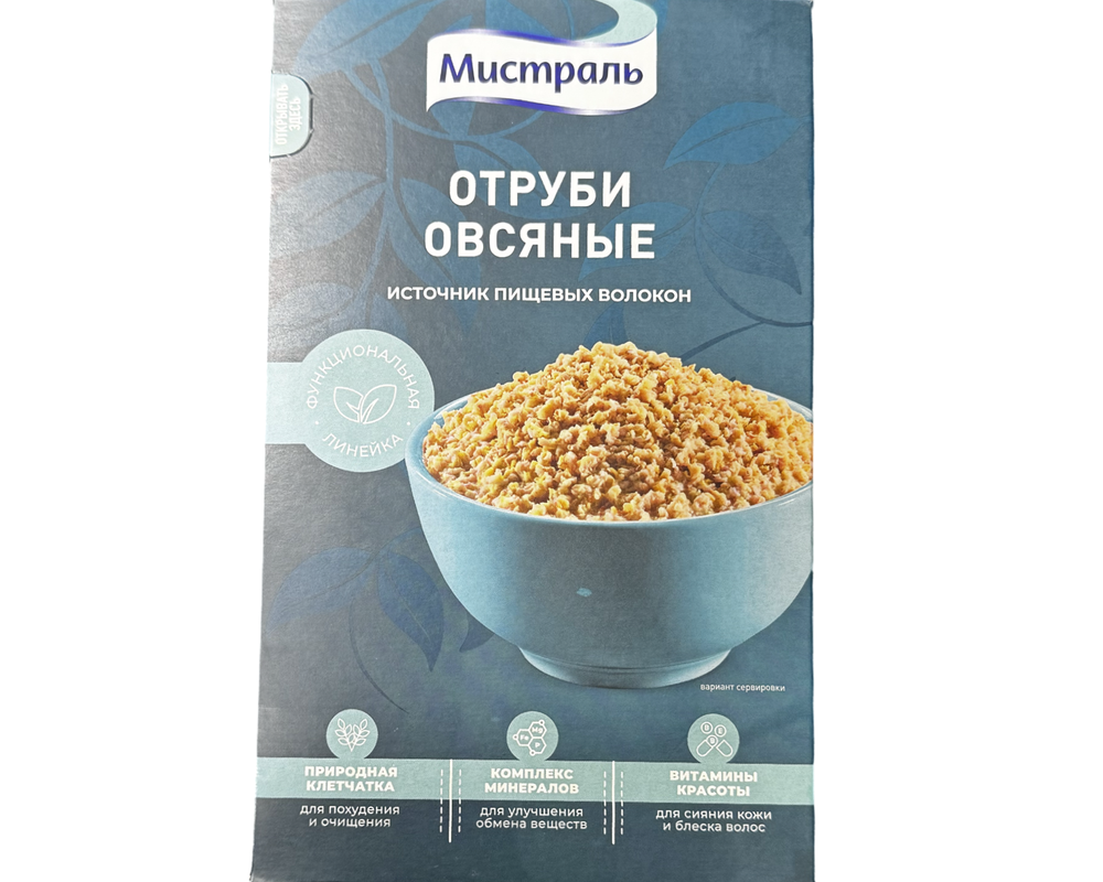 Отруби Овсяные 400 г. NEW