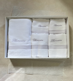 Комплект полотенец 5шт Blumarine Tennis Club Glicine