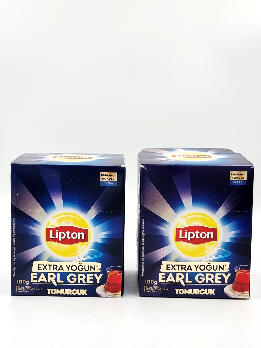 Lipton Extra Youn чай черный рассыпной Earl Grey (2x100) 200 г (Турция)