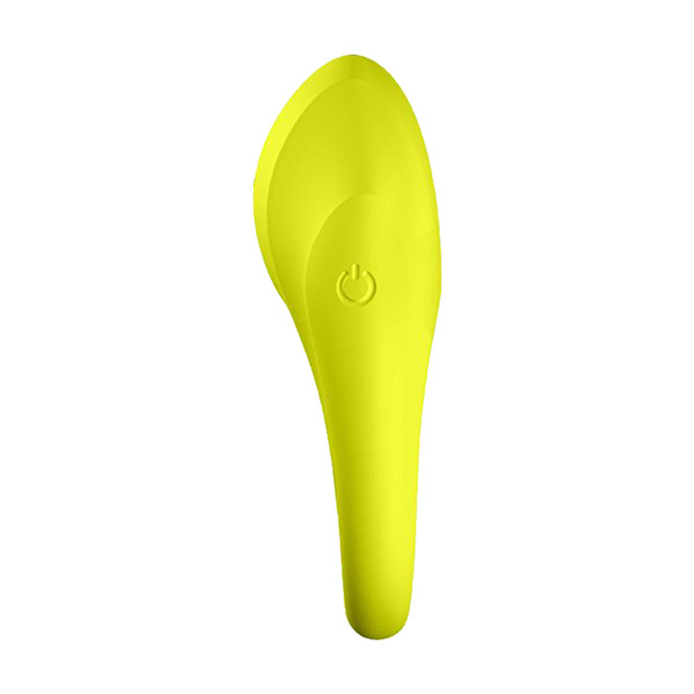 Желтое эрекционное кольцо 2,5см Satisfyer Spectacular Duo