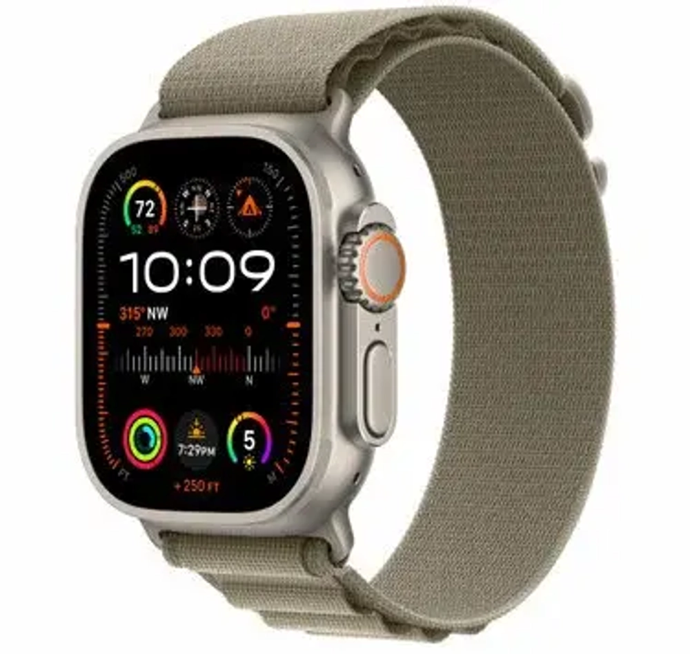Apple Watch Ultra 2, 49mm Natural Titanium