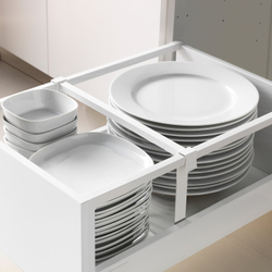 IKEA MAXIMERA  (ИКЕА МАКСИМЕРА)  -  Ящик высокий - белый 40х60 см