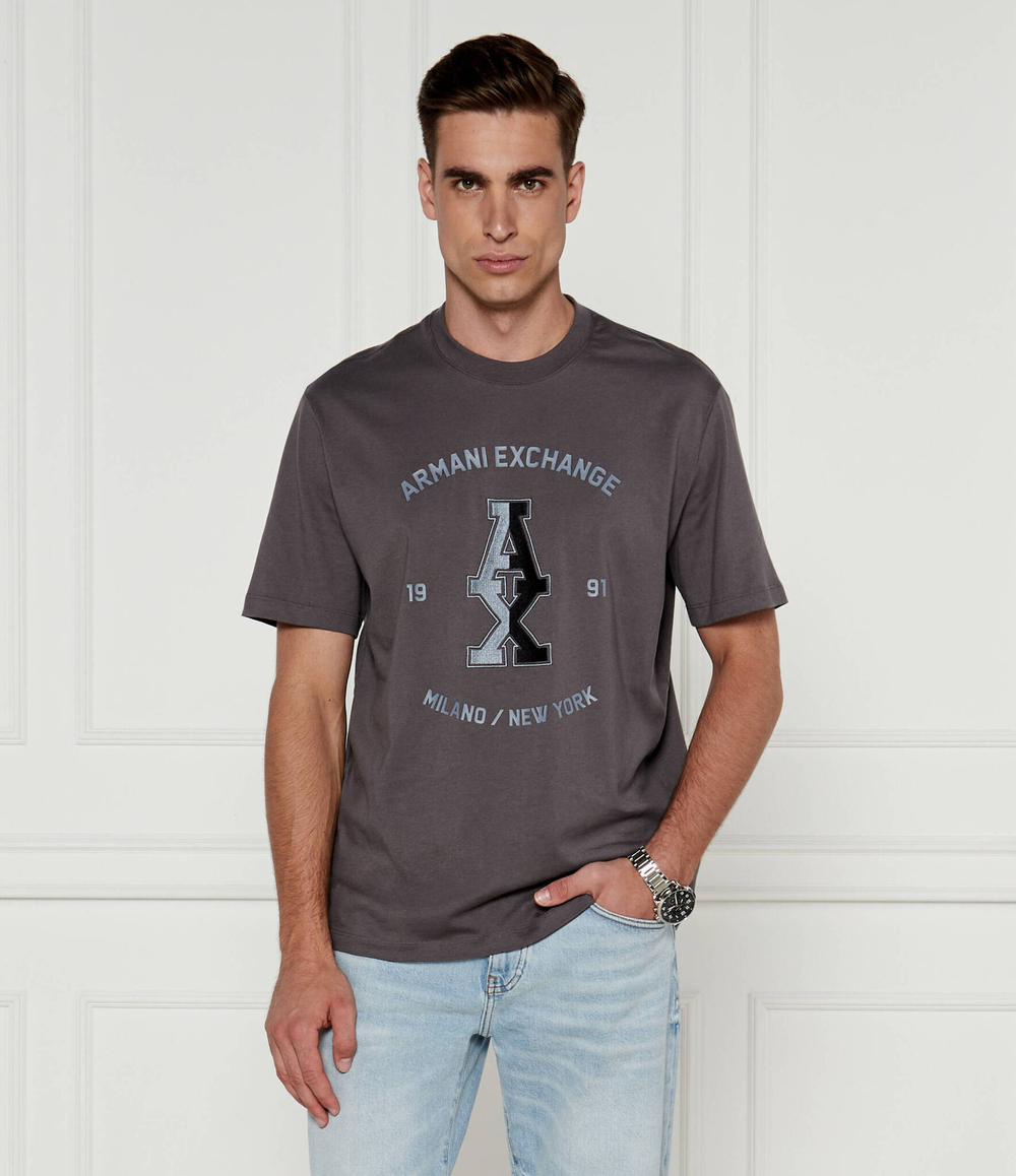 Футболка Armani Exchange - серый(6DZTLR ZJLFZ)