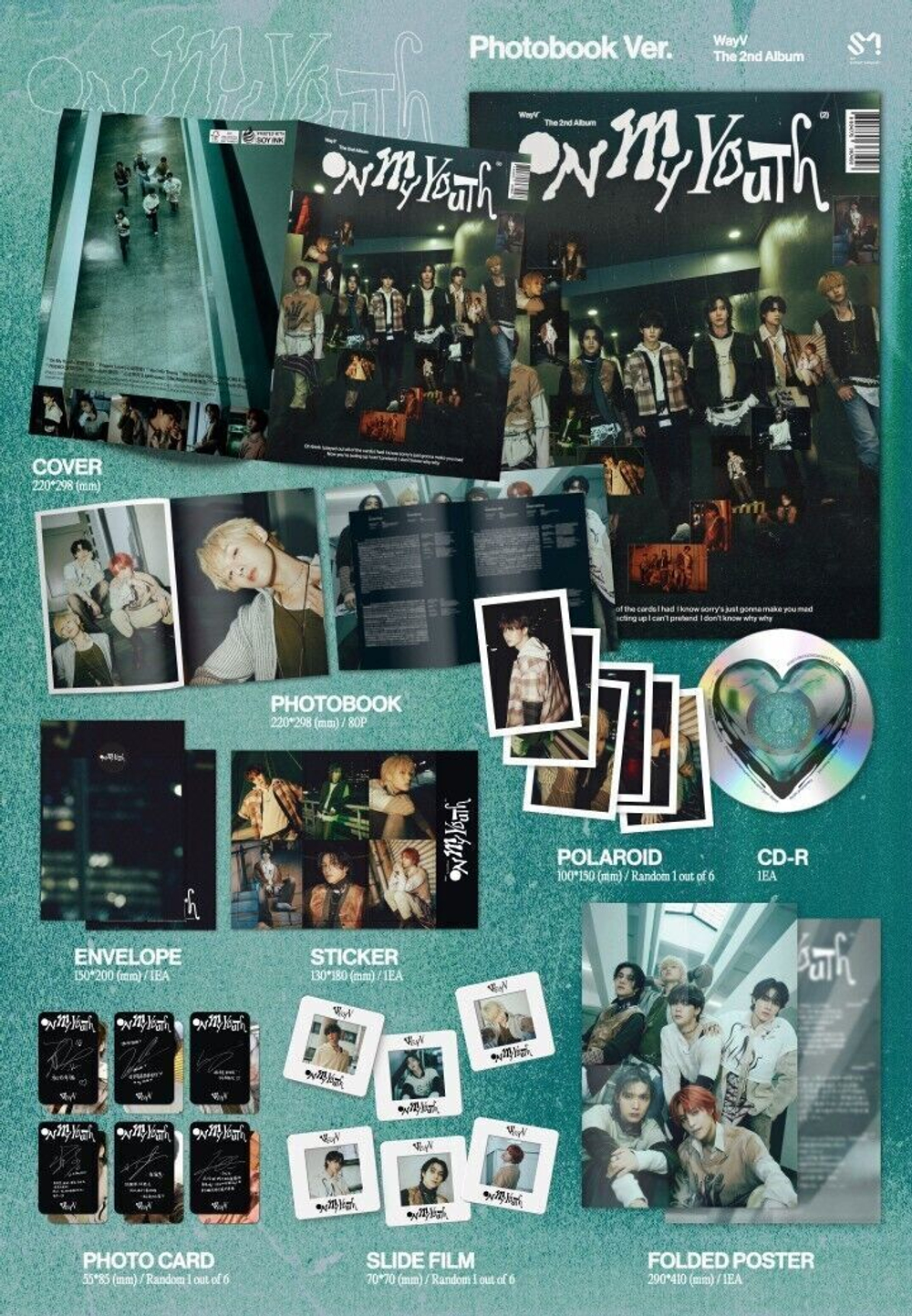 Альбом WayV - On My Youth [Photobook Ver.]