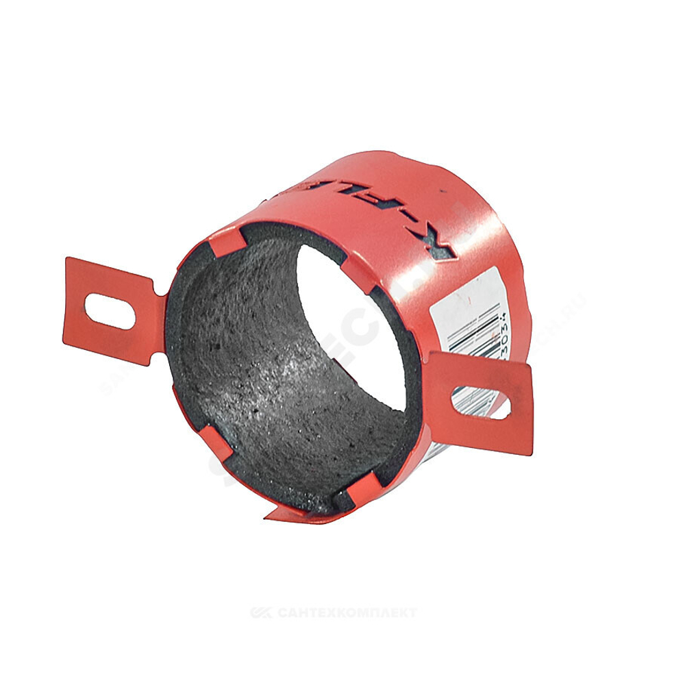 Муфта противопожарная сталь оц Дн 160 для труб K-Fire Collar красная K-flex R85CFGS00160