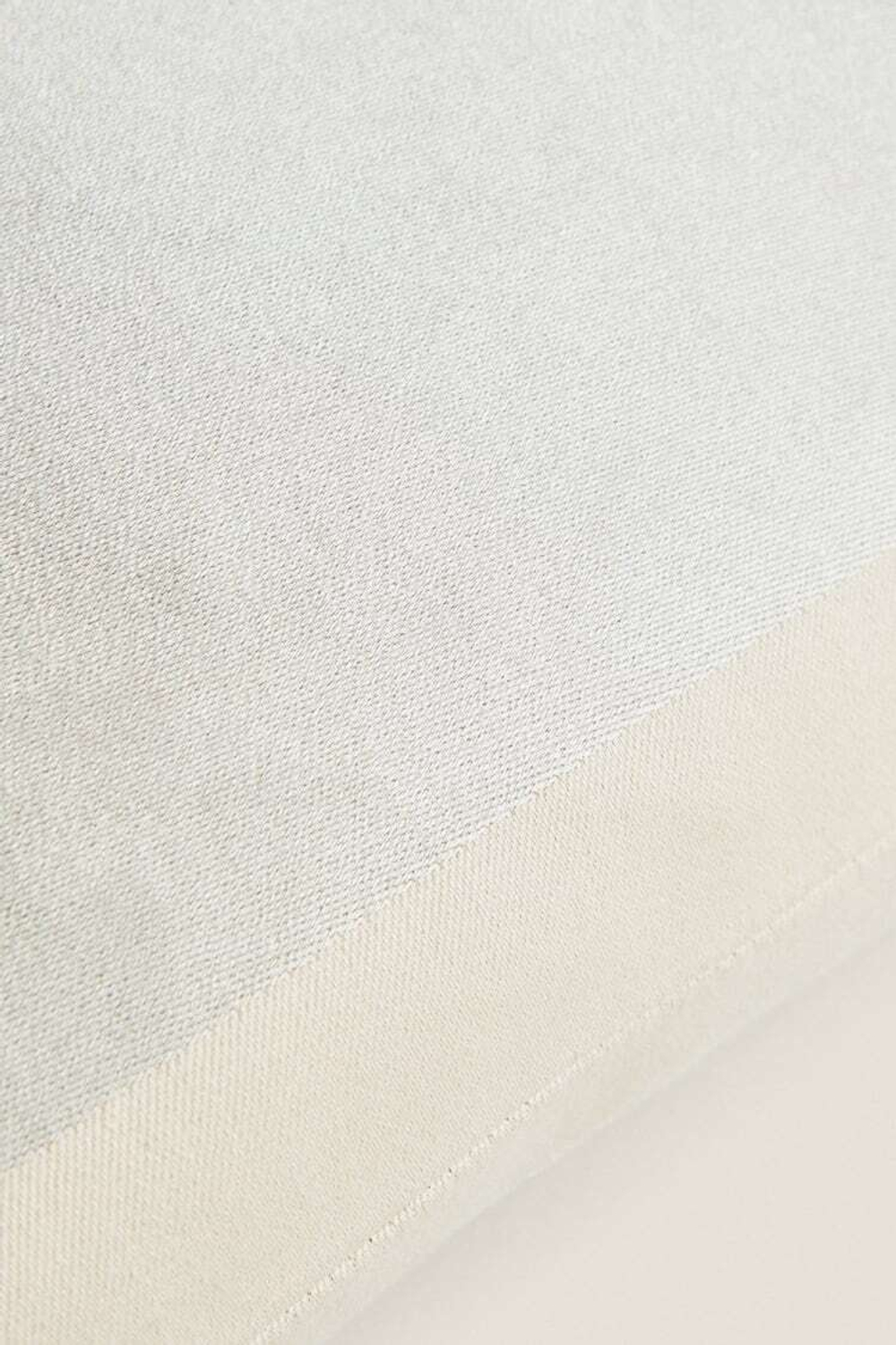 ZARA HOME ЧЕХОЛ ДЛЯ ДЕКОРАТИВНОЙ ПОДУШКИ С КОНТРАСТНОЙ КАЙМОЙ, ЗЕЛЕНЫЙ