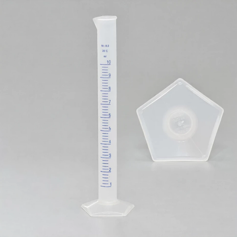 Цилиндр мерный 10 мл, п/п, синяя градуировка, Kartell