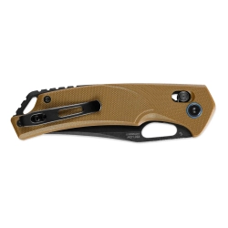 Нож складной SRM 9201-GW Retriever Blackwash (D2, Coyote G10)