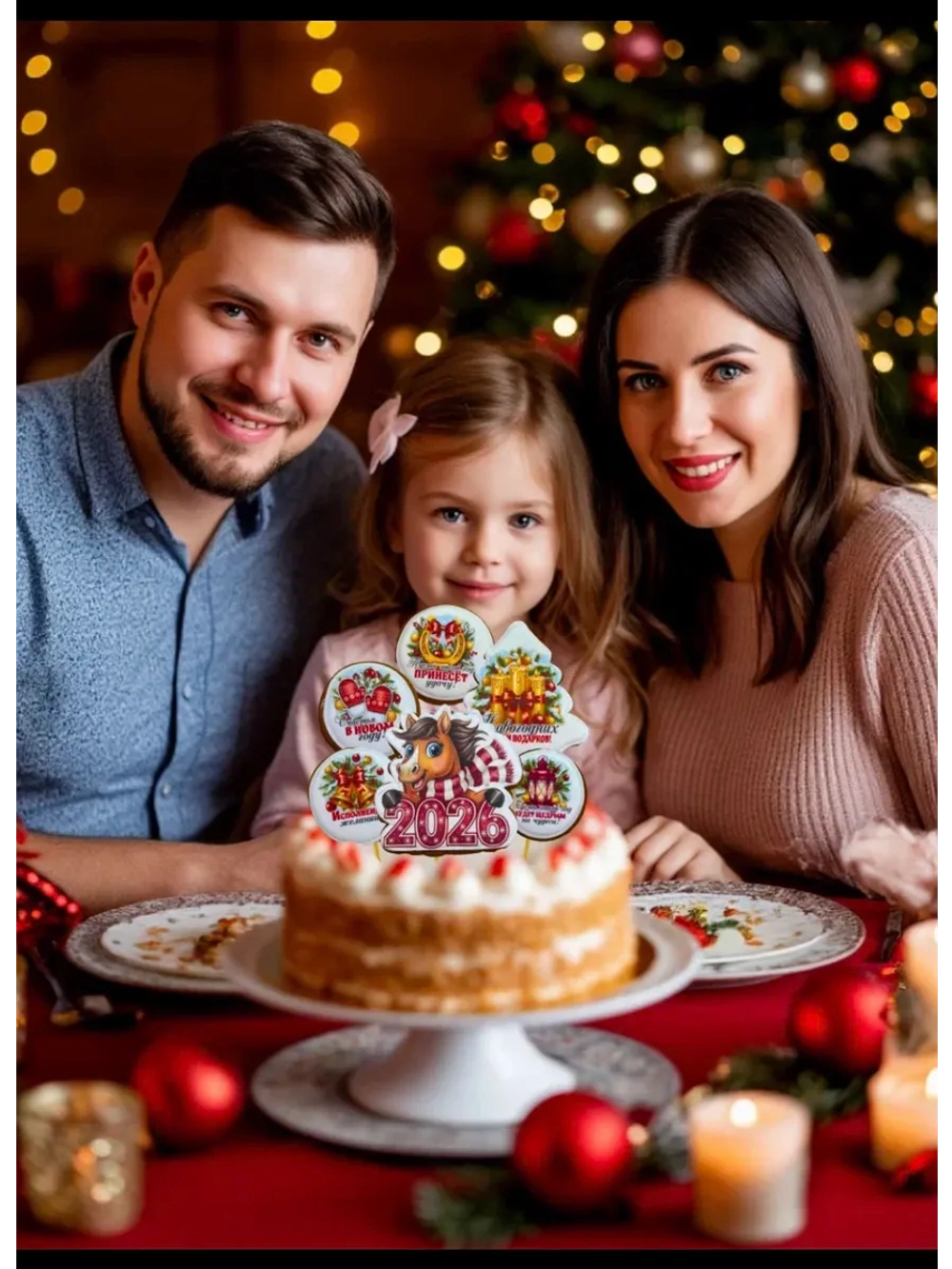 Новогодние имбирные пряники на торт