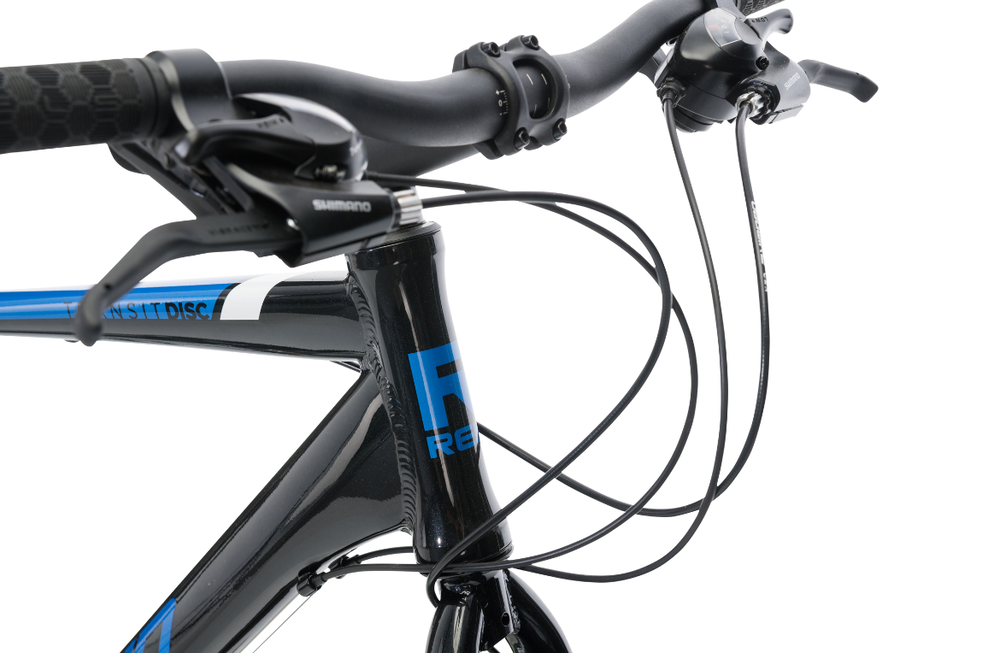 Арт 1200490148  Велосипед Transit Disc черн M 48cm