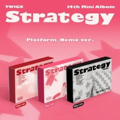 Альбом TWICE - STRATEGY 14th Mini Album PLATFORM NEMO RANDOM Version