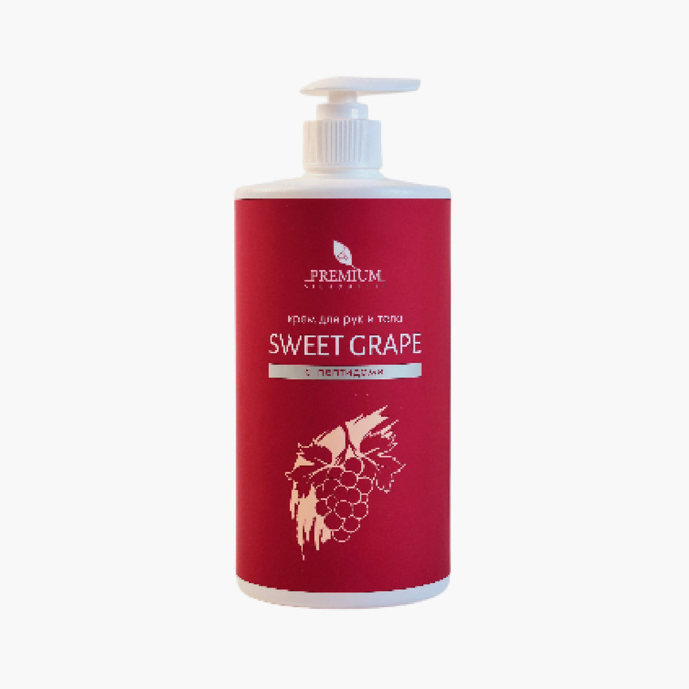 Крем для рук и тела с пептидами Sweet Grape, 700 мл