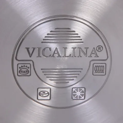 Чайник из нержавеющей стали 2,5л «Vicalina» Мирель бежевый VL-9236