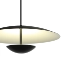 08467-35A,19 Подвес Синди черный d35 h200 Led 6W (4000K)