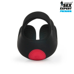 Черная вибронасадка на пенис и мошонку Bior Toys Sex Expert SEM-55231