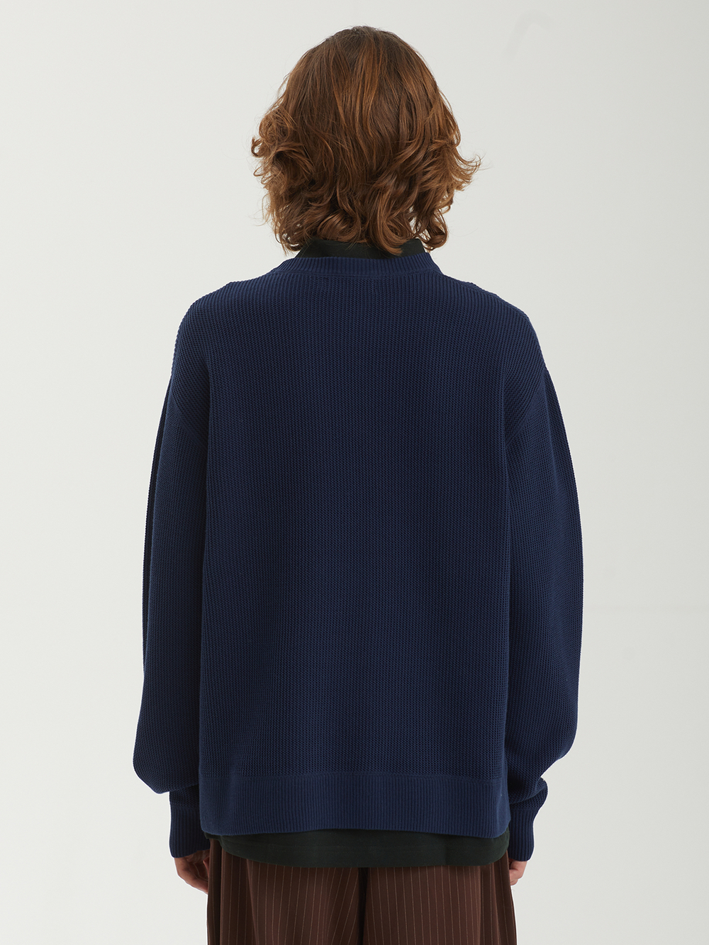 Мужской Свитер (Round-neck) Textured