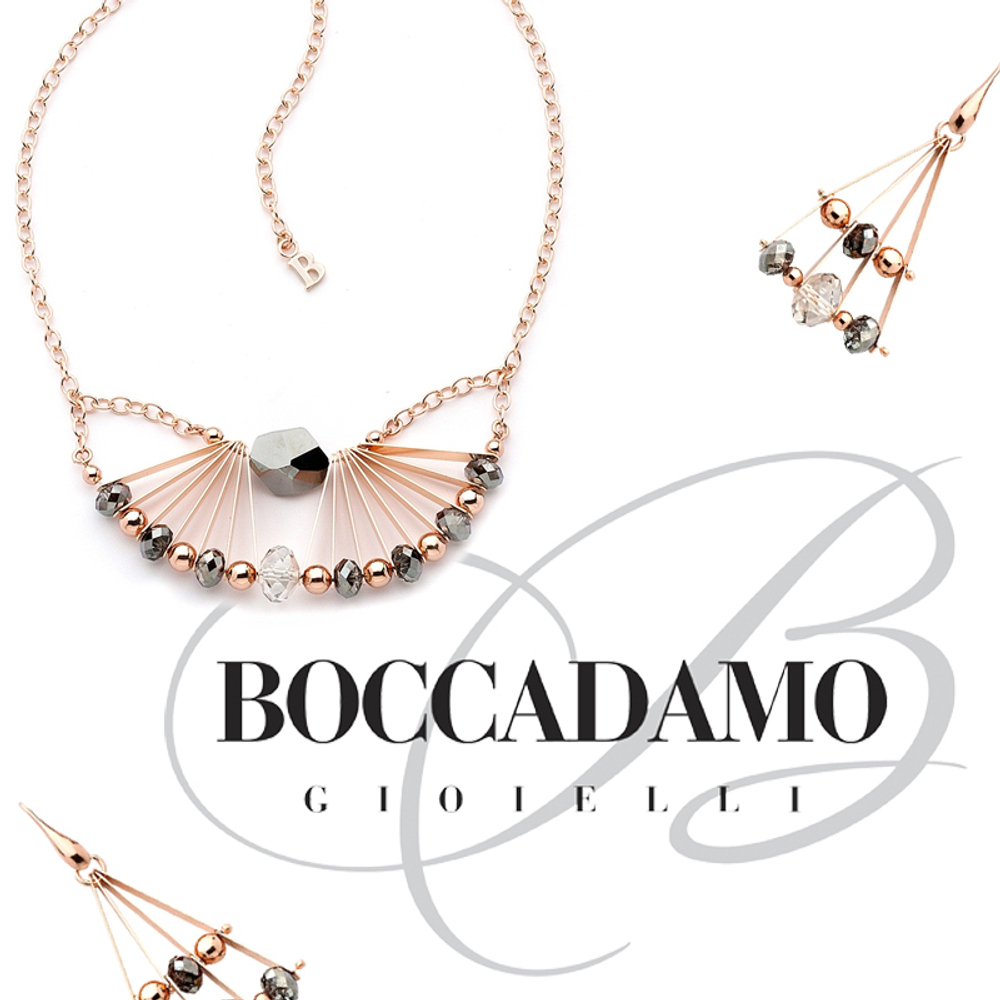 *Серьги Boccadamo XOR203RS BR/RG