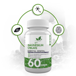 БАД МАГНИЙ ХЕЛАТ 60 КАПС (Naturalsupp)